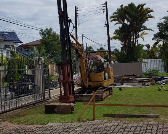 Piling Works For House Renovation