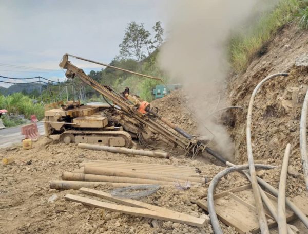 Project Pembaikan Cerun di KM96.7 Jalan Kota Kinabalu – Ranau