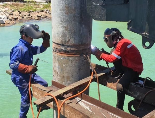 LKIM Labuan 700mm Dia Spun Pile