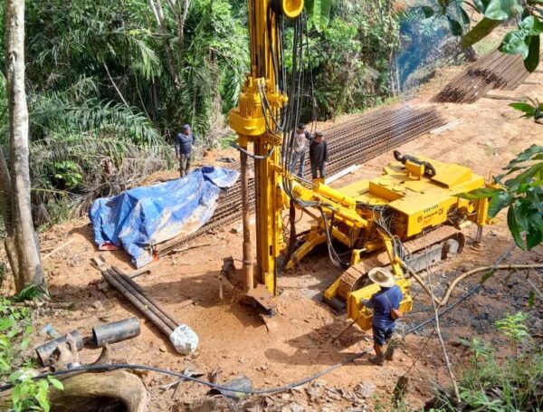 Pembaikan Cerun Jalan Telupid – Tongod Micro Pile